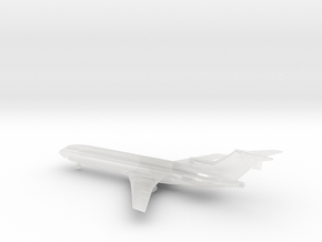 Boeing 727-200 in Clear Ultra Fine Detail Plastic: 1:600