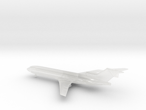 Boeing 727-200 in Clear Ultra Fine Detail Plastic: 1:700
