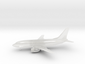 Boeing 737-500 Classic in Clear Ultra Fine Detail Plastic: 1:500