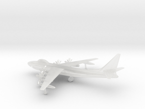 Boeing XB-55 in Clear Ultra Fine Detail Plastic: 1:500