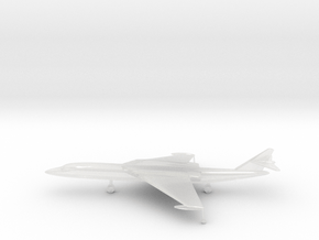 Boeing XB-59 in Clear Ultra Fine Detail Plastic: 1:500