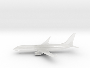 Boeing 737-800 Next Generation in Clear Ultra Fine Detail Plastic: 1:500