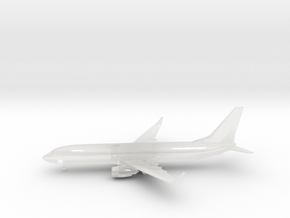 Boeing 737-800 Next Generation in Clear Ultra Fine Detail Plastic: 1:600