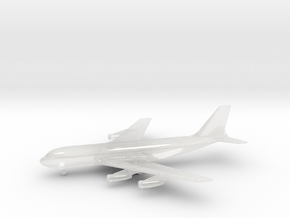 Boeing 707 in Clear Ultra Fine Detail Plastic: 1:600