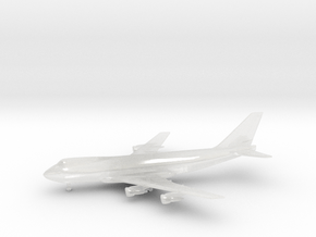 Boeing 747-100 Jumbo Jet in Clear Ultra Fine Detail Plastic: 1:1250