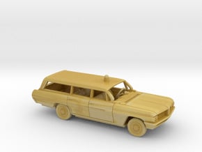 1/87 1962 Pontiac Catalina FireChief Wagon Kit in Tan Fine Detail Plastic