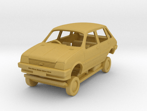 Mini Metro 1/87 in Tan Fine Detail Plastic