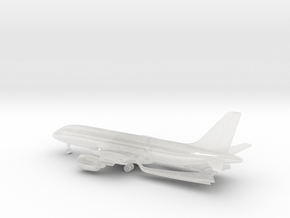 Bombardier CSeries 100 in Clear Ultra Fine Detail Plastic: 1:600