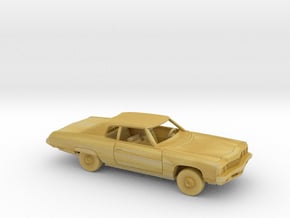 1/87 1973 Chevrolet Caprice Custom Coupe Kit in Tan Fine Detail Plastic