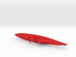 1/1250 Tosa Class in Red Smooth Versatile Plastic