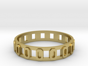  SKM_part5_Ring in Natural Brass