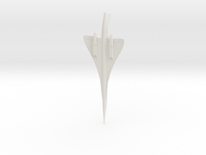 Boom Supersonic "Overture" SST in White Natural Versatile Plastic: 1:600