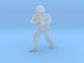(1/47) First Order Stormtrooper II in Clear Ultra Fine Detail Plastic