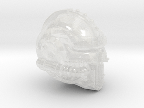 Base - Iron Skull Demon Prince Head in Clear Ultra Fine Detail Plastic