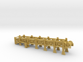 1/125 DC Release Track Mk 9 Port Loaded v2 in Tan Fine Detail Plastic