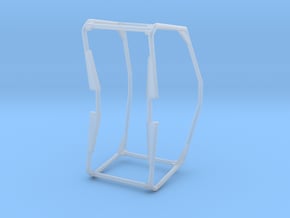 Gator Cage in Clear Ultra Fine Detail Plastic