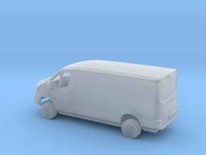 1/87 2018 Ford Transit Flat Delivery Kit in Clear Ultra Fine Detail Plastic