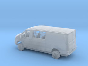 1/87 2018 Ford Transit Flat Semi Delivery Kit in Clear Ultra Fine Detail Plastic