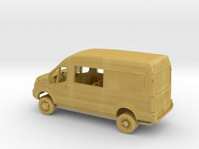 1/160 2018 Ford Transit Mid Roof Delivery Dually K in Tan Fine Detail Plastic