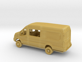 1/160 2018 Ford Transit Mid Roof Extended Service in Tan Fine Detail Plastic