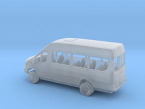 1/160 2018 Ford Transit High Extended Van Kit in Clear Ultra Fine Detail Plastic