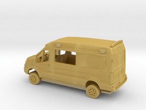 1/160 2014-18 Ford Transit Mid Roof Ambulance Kit in Tan Fine Detail Plastic