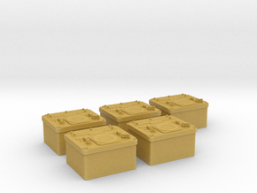 1/40 USN Intercom Station Type 1 Set x5 in Tan Fine Detail Plastic