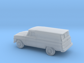 1/87 1966 GMC Panel Van in Clear Ultra Fine Detail Plastic