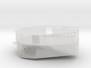 1/150 IJN Yamato Bridge Structure Part 4 in Clear Ultra Fine Detail Plastic