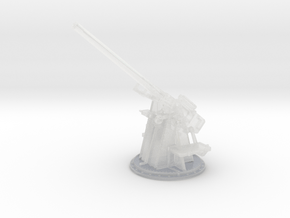 1/144 HMS 12 pdr 3''/45 Cal Gun Elevated in Clear Ultra Fine Detail Plastic