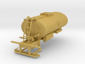 1/87th Asphalt Tank Sprayer body 2500 Gallon in Tan Fine Detail Plastic