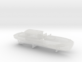 1/100 DKM Narvik-Klasse Z37 Motorboat in Clear Ultra Fine Detail Plastic