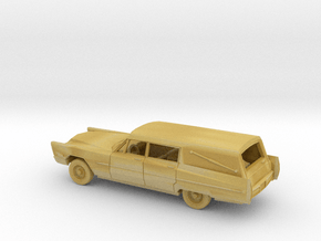 1/160 1967 Cadillac Hearse Kit in Tan Fine Detail Plastic