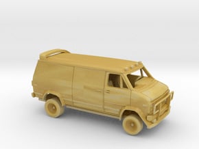 1/87 GMC Vandura TV-Series Vehicle Kit  in Tan Fine Detail Plastic