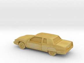 1/43 1991 Cadillac Fleetwood Coupe in Tan Fine Detail Plastic