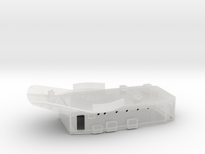 1/200 HMS Garland Forward Platform in Clear Ultra Fine Detail Plastic