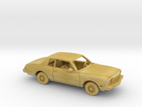 1/87 1978/79 Chevrolet Monte Carlo Kit in Tan Fine Detail Plastic