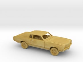 1/160 1969-72 Chevrolet Monte Carlo Kit in Tan Fine Detail Plastic