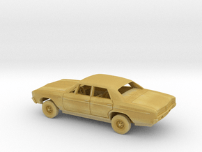 1/160 1964-67 Buick Skylark Sedan Kit in Tan Fine Detail Plastic