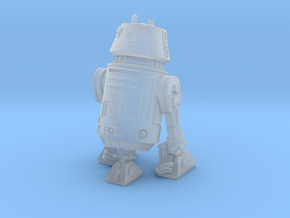 (1/47) R5-D4 Skippy the Jedi Droid in Clear Ultra Fine Detail Plastic