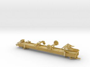 1/87th Spudnik type 30' portable produce conveyor in Tan Fine Detail Plastic
