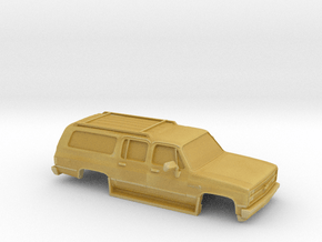 1/64 1989-91 Chevrolet Suburban Shell in Tan Fine Detail Plastic