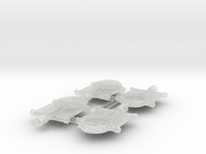 4x B4-Mag Vexillas [Insignia-Ready] in Clear Ultra Fine Detail Plastic