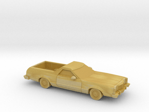 1/64  1977-79 Ford Ranchero in Tan Fine Detail Plastic