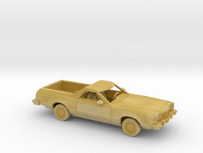 1/64 1977-79 Ford Ranchero Kit in Tan Fine Detail Plastic