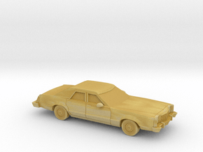 1/64 1977-79 Ford LTD II Sedan in Tan Fine Detail Plastic