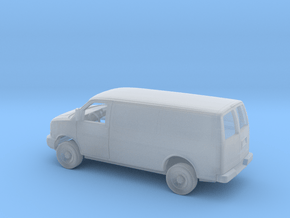 1/160 2003-Pre.Chevy Express Sliding Side, Panel V in Clear Ultra Fine Detail Plastic