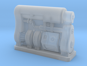 28mm Scale Fusion Generator Fallout 4 in Clear Ultra Fine Detail Plastic
