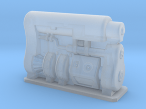 HO Scale Fusion Generator Fallout 4 in Clear Ultra Fine Detail Plastic