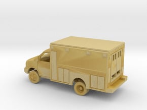 1/87 2003-14 Chevrolet Express Ambulance Kit in Tan Fine Detail Plastic